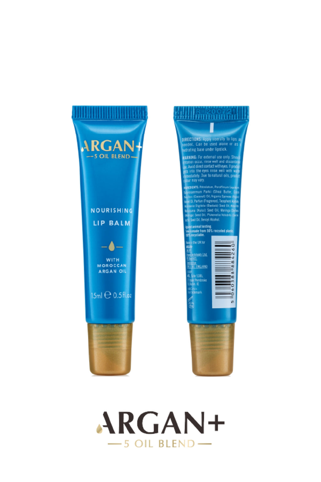 ARGAN + Moroccan Argan Yağı İçeren Besleyici Dudak Balmı 15ml
