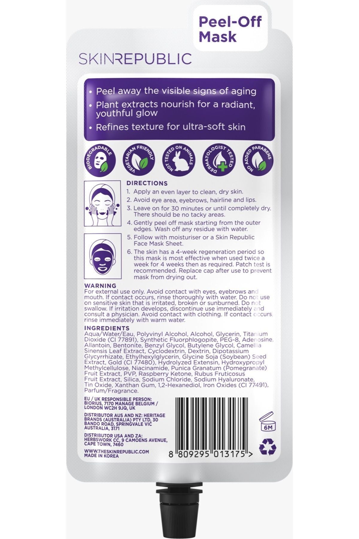 24k Gold Peel Off Altın Soyulabilir Yüz Maskesi 25ml