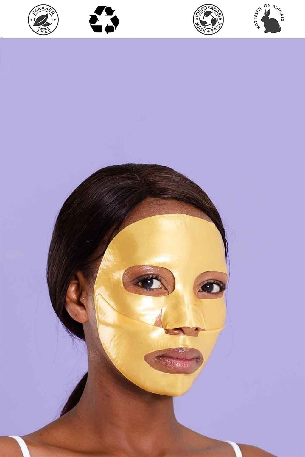 Altın Hidrojel Yüz Maskesi