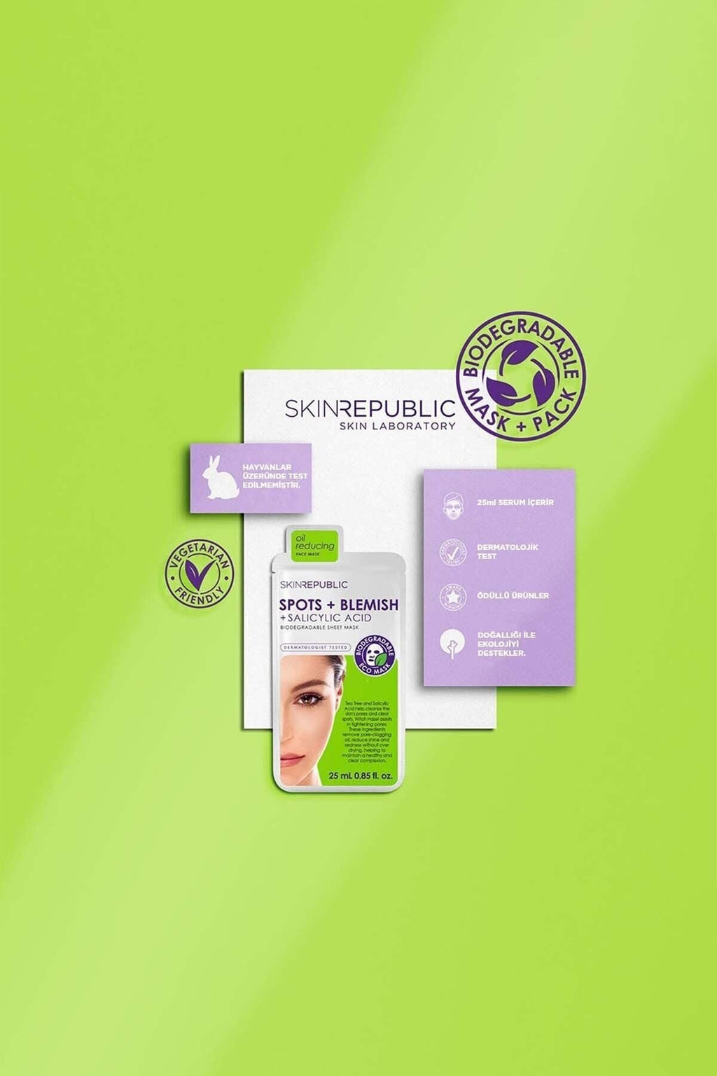 Gözenek Sıkılaştırıcı Yüz Maskesi