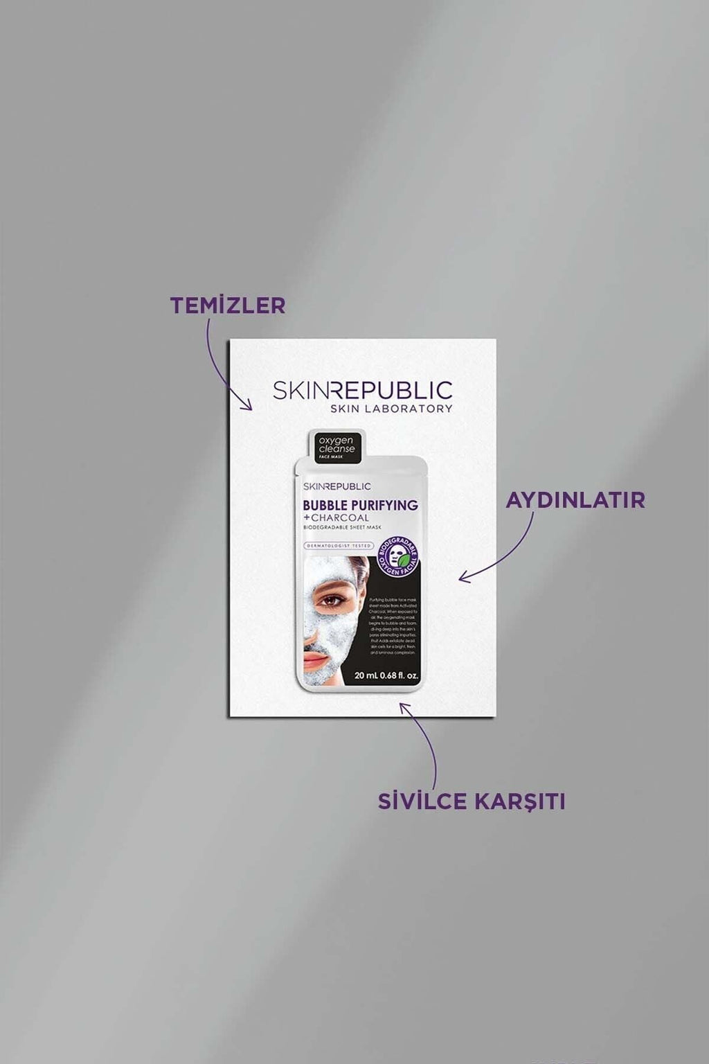 Arındırıcı Köpük Yüz Maskesi