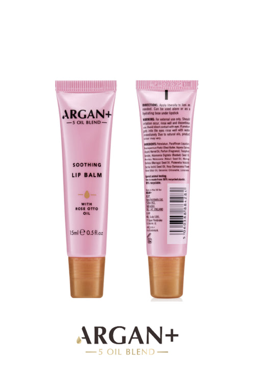 ARGAN + Gül Yağı İçeren Nemlendirici Dudak Balmı 15ml