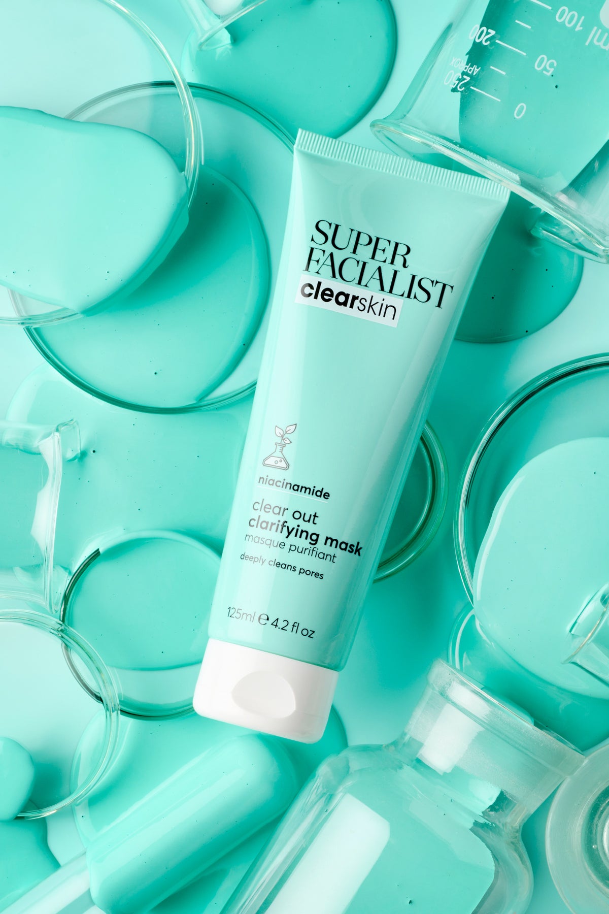 Super Facialist Niacinamide İçeren Arındırıcı & Aydınlatıcı Kil Maskesi 125 ML