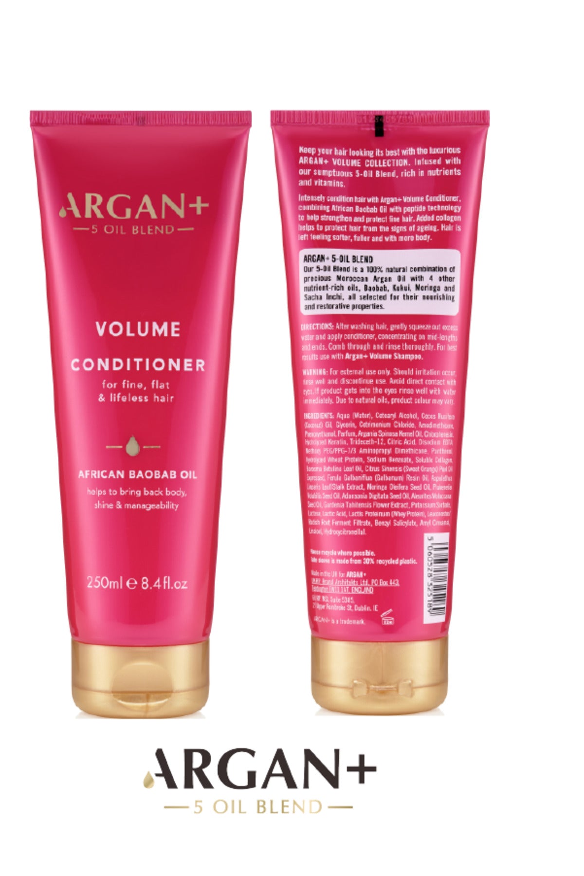 ARGAN + İnce Cansız Saçlara Hacim Kazandıran Saç Kremi 250ml