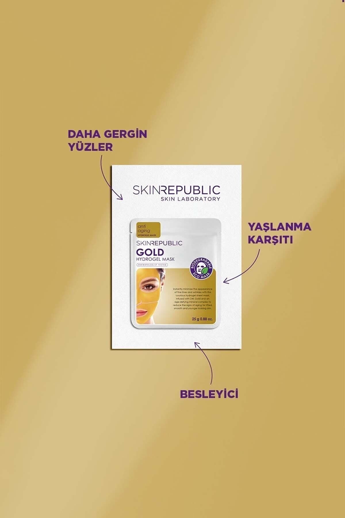 Altın Hidrojel Yüz Maskesi