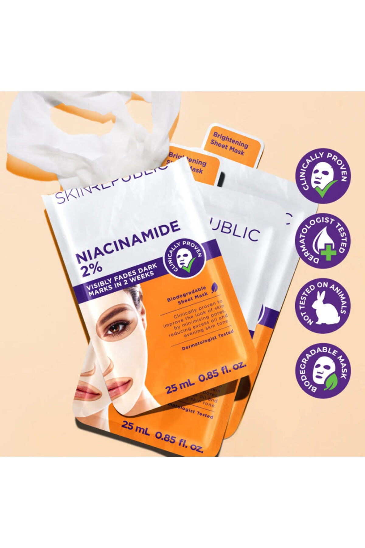 Skin Republic Niacinamide 2% Face Mask 25 ml