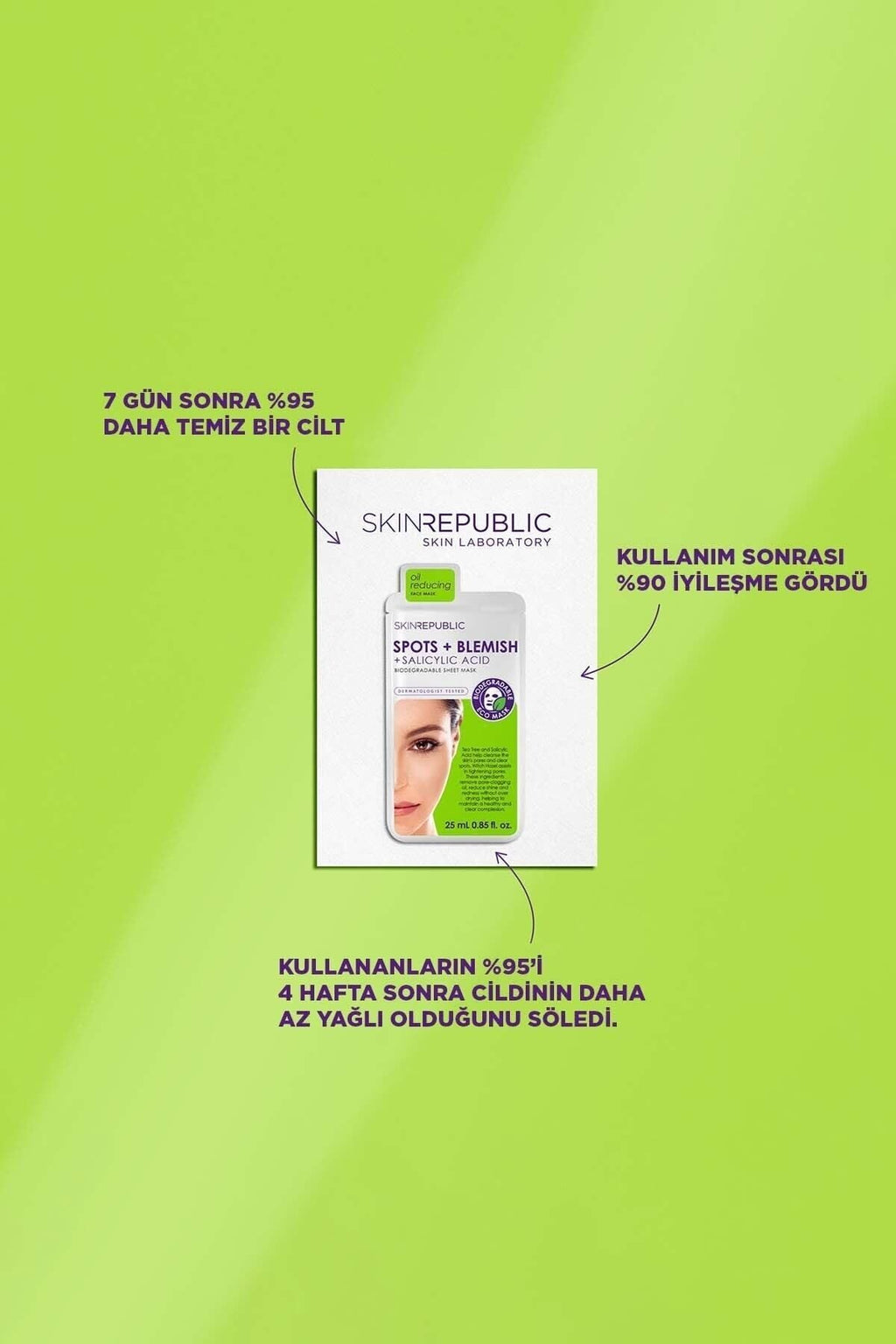 Gözenek Sıkılaştırıcı Yüz Maskesi