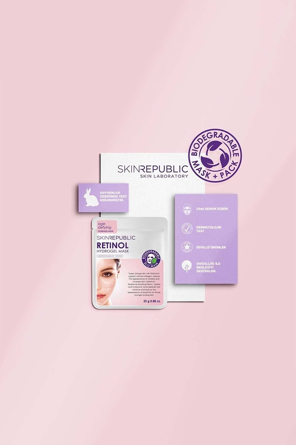 Retinol Hidrojel Yüz Maskesi