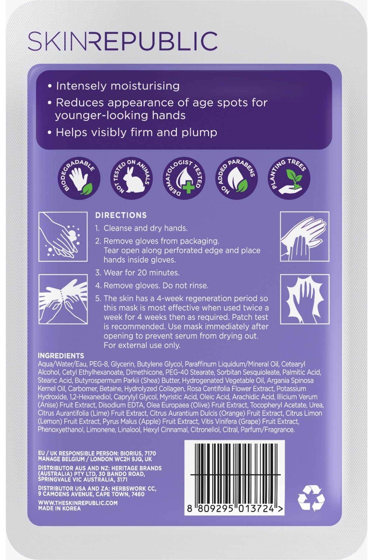 Onarıcı El Bakım Maskesi