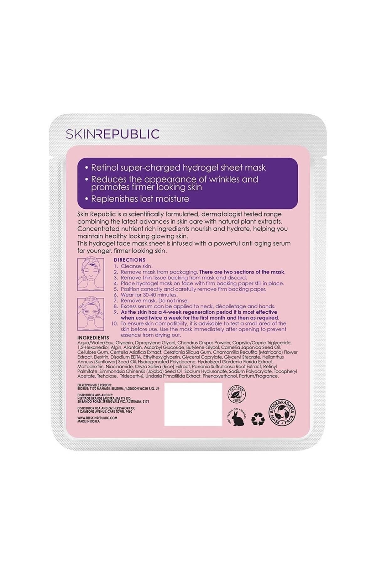 Retinol Hidrojel Yüz Maskesi