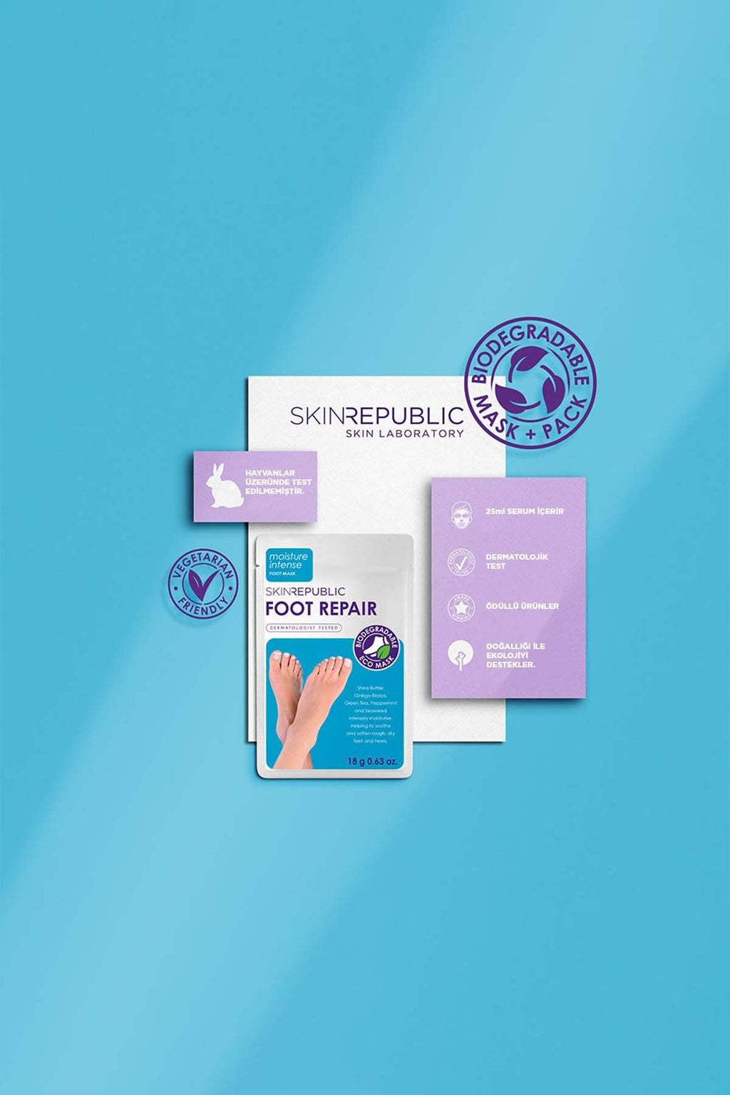 Onarıcı Ayak Bakım Maskesi