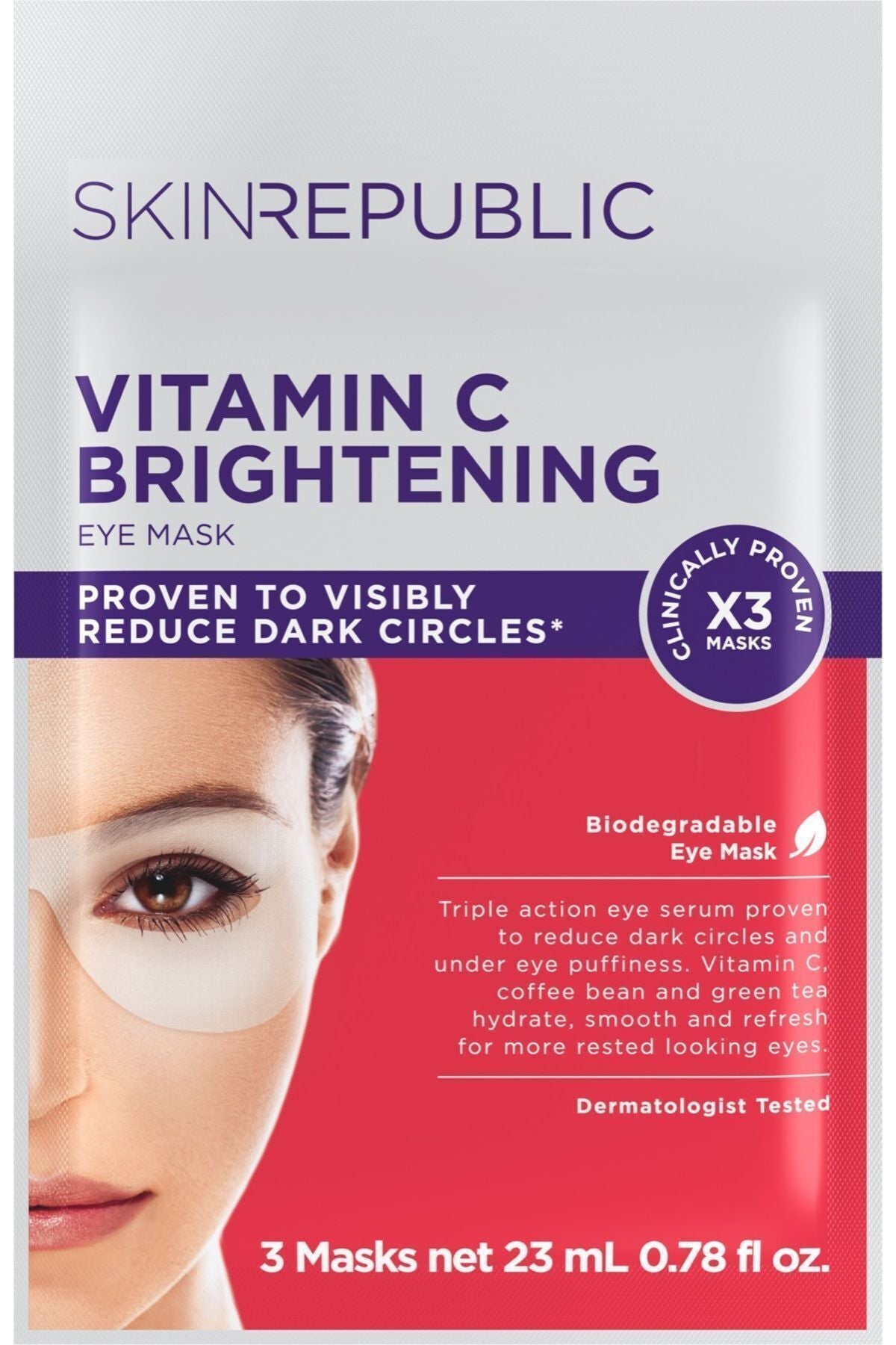 Aydınlatıcı C Vitamini Göz Maskesi