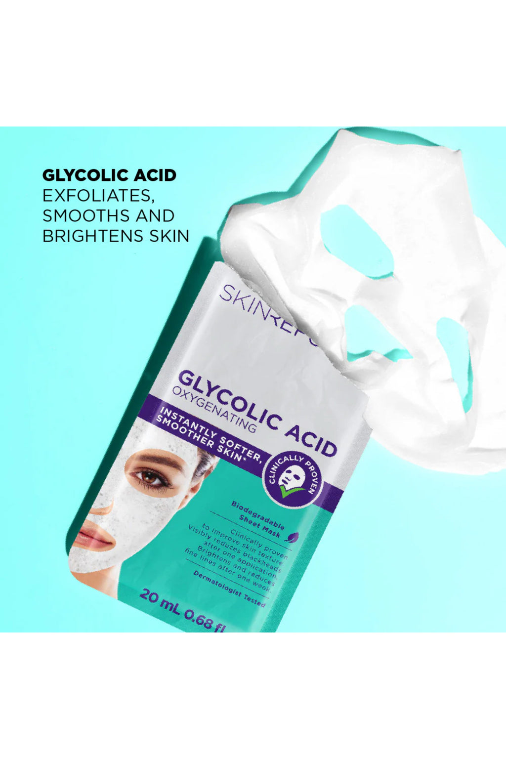 Glikolik Asit Içeren Yenileyici Yüz Maskesi